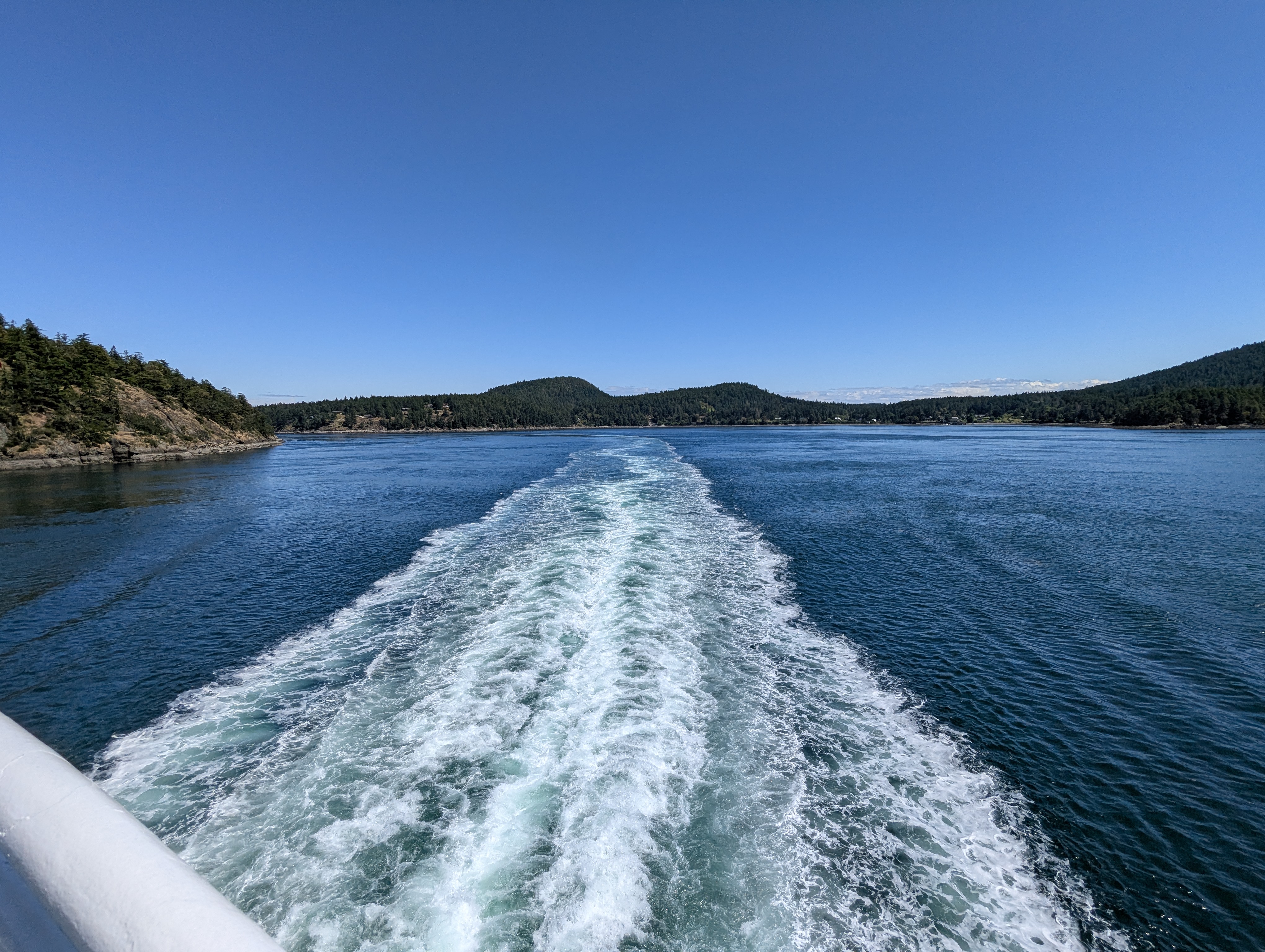 Birthday Trip to Canada, Ferry, Vancouver Island, British Columbia